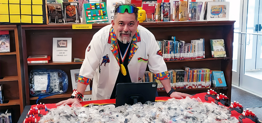 Lego Man, Cody Wells of C3Brix at the GPL!