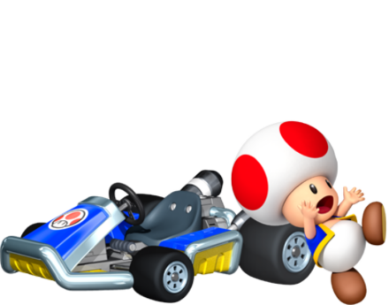 Toad Mario Kart