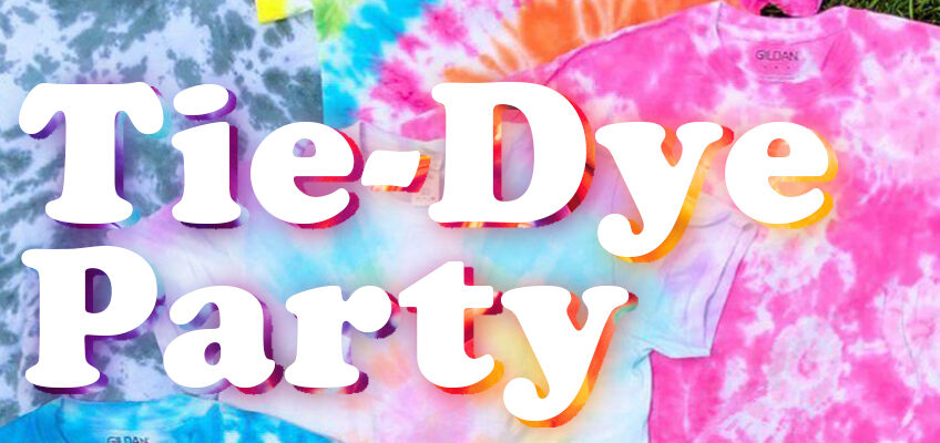 Community Tie-Dye Event at the Gafney Library